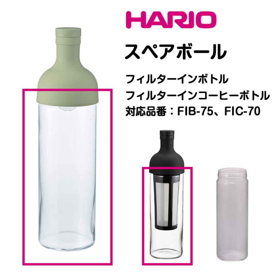 HARIO フィルターインボトル フィルターインコーヒーボトル スペアボール 部品 スペア フィルターイン ボトル ハリオ hario | HARIO | 02