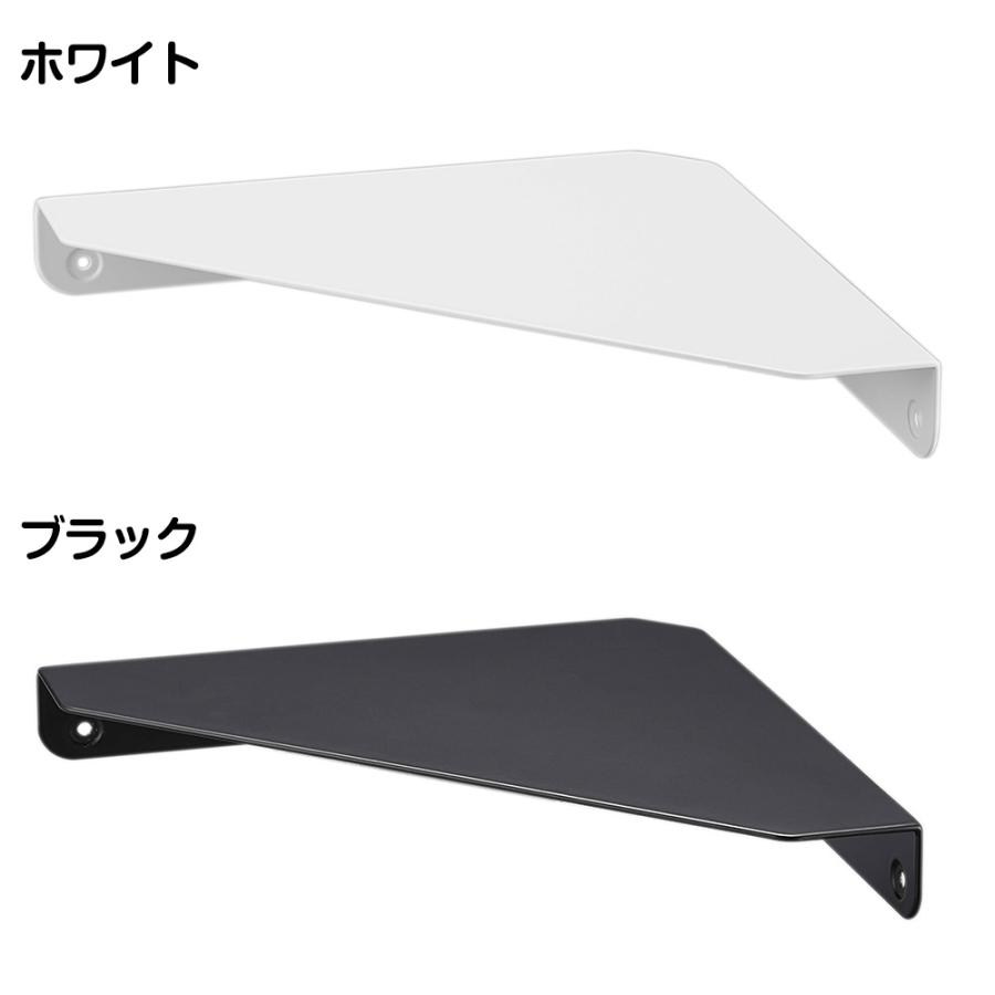 山崎実業 tower 石こうボード壁対応 コーナーシェルフ タワー コーナーラック 棚 シェルフ 壁面収納 ラック ウォールシェルフ ディスプレイ 壁 四隅 | tower | 08