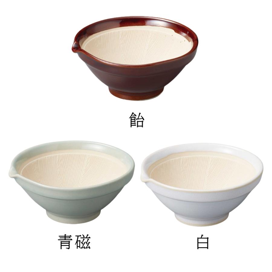 すり鉢  すりばち 深型 大サイズ 日本製 離乳食 陶器 すりごま 胡麻 おしゃれ 飴 青磁 白 | ブランド登録なし | 04