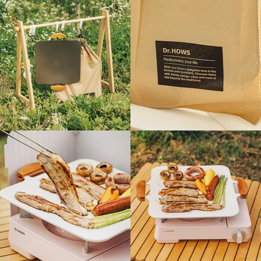 ソリッド グリルパン ガス火 IH ih ホットプレート プレート 焼肉 グリドルパン アウトドア BBQ キャンプ パーティー Dr.HOWS ドクターハウス |  | 13