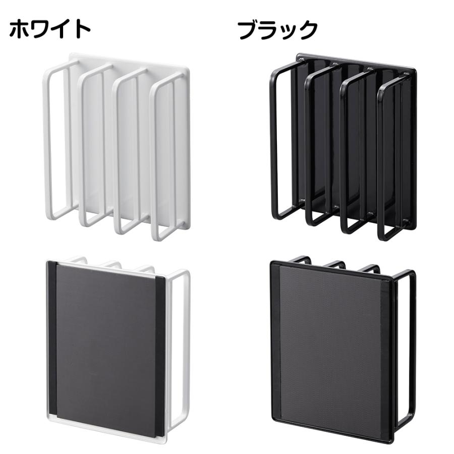 山崎実業 tower マグネット バスルーム 風呂蓋ドライハンガー タワー スタンド ホルダー 磁石 壁 壁面収納 浮かせる 収納 ふた フタ 乾かす | tower | 08