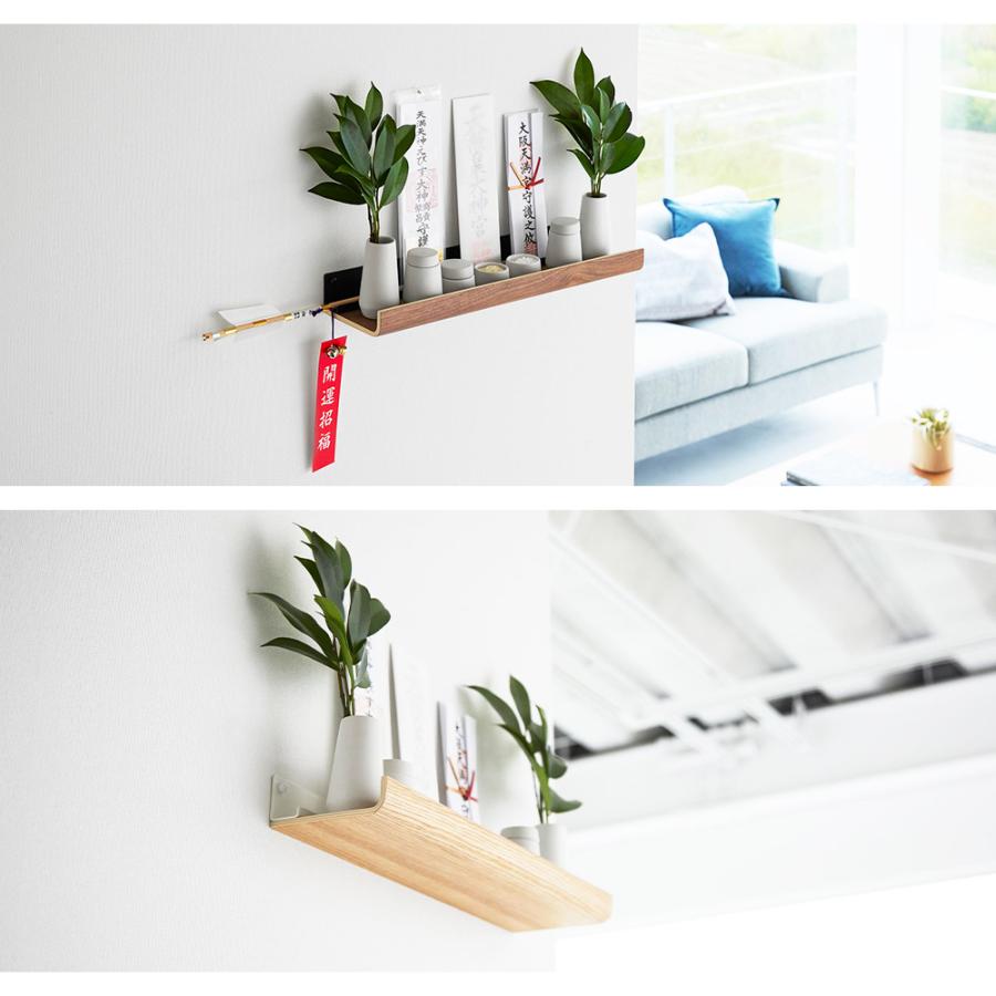 山崎実業 RIN 石こうボード壁対応 神棚 リン お札立て シンプル 御札立て 神札立て モダン 収納 棚 ラック | RIN（山崎実業） | 06