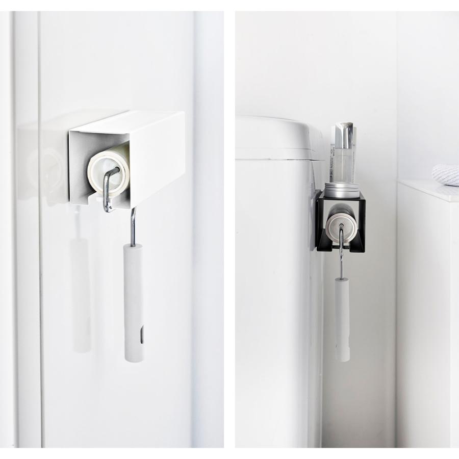 山崎実業 tower マグネット カーペットクリーナー ホルダー タワー 粘着ローラー 収納 粘着クリーナー 浮かせて収納 冷蔵庫 洗濯機 玄関扉 | tower | 06