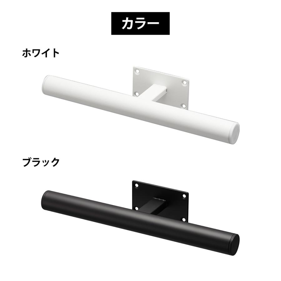 山崎実業 tower デスク下 ランドセル & リュックハンガー タワー ラック 収納 木ネジ 壁掛け 勉強机 天板下 キッチンカウンター 通園 通学 | tower | 08