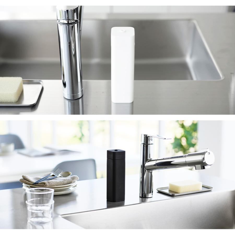 山崎実業 tower シリコーン 食器用洗剤詰め替えボトル タワー キッチン 台所 ディスペンサー 容器 詰め替え用 ボトル おしゃれ スリム | tower | 07