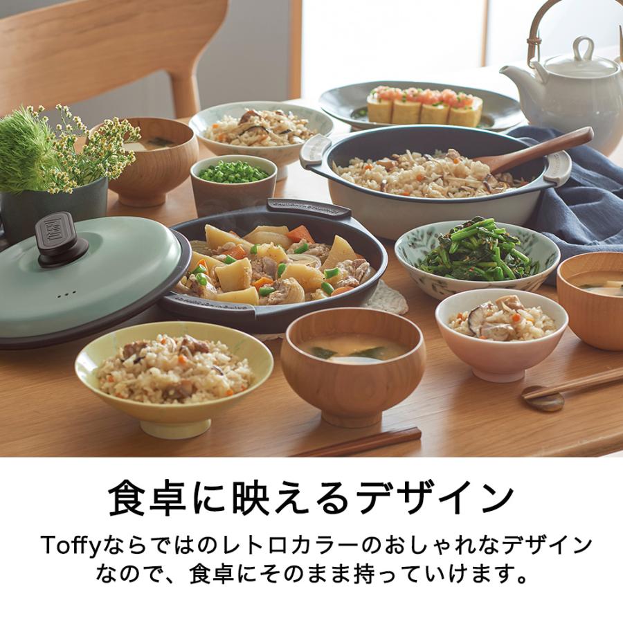 グリル鍋 トフィー 電子レンジ用グリル鍋  フタ付き レンジで焼き魚  レシピ付き レンジ調理 おしゃれ Toffy ラドンナ ギフト 耐熱皿 | Toffy | 10