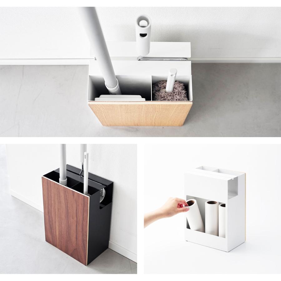 山崎実業 RIN クリーナーツールオーガナイザー リン 掃除ツール収納 ハンディー フローリング クイックルワイパー カーペットクリーナー | RIN（山崎実業） | 07