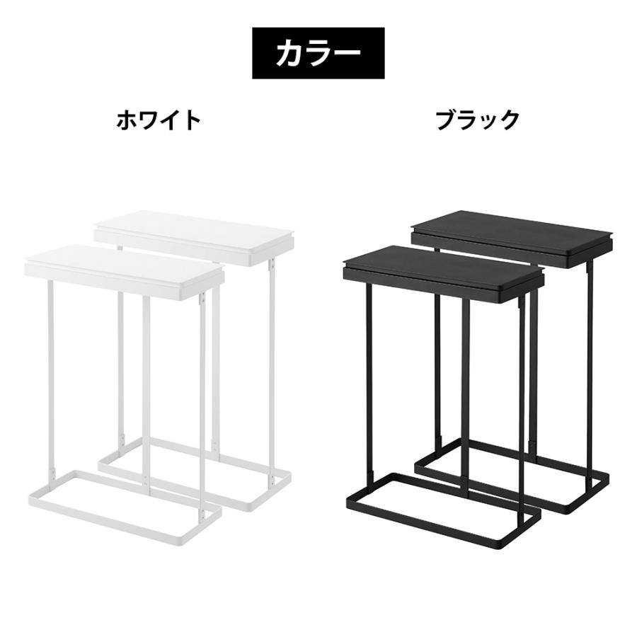 山崎実業 tower スリム蓋付き分別ゴミ袋ホルダー タワー 45L 横開き 2個組 ダストボックス ごみ袋スタンド フタ付き ふた 蓋 ゴミ袋 簡易ゴミ箱 | tower | 08