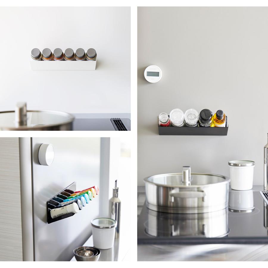 tower 山崎実業 マグネット斜め置きスパイスラック タワー 調味料