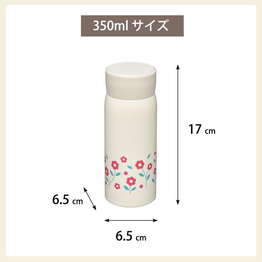 水筒 スクリューボトル 350ml レトル 昭和レトロ マグボトル 保冷 保温 広口 真空断熱 飲みやすい 直飲み 軽量 ステンレス | 和平フレイズ | 08