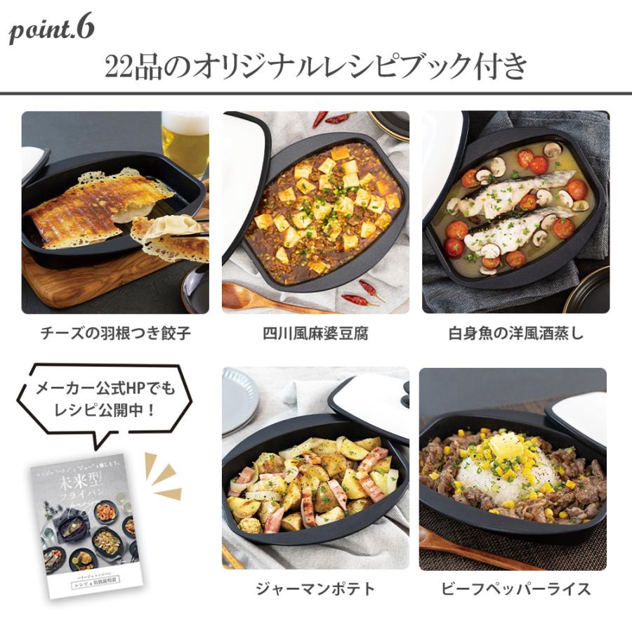 グリルパン 電子レンジ フタ付き パリージュ レンジパン L 深型 蓋付き 魚焼き器 角型 焼き目 レンジ専用 食洗機対応 レシピ付き 和平フレイズ | 和平フレイズ | 08