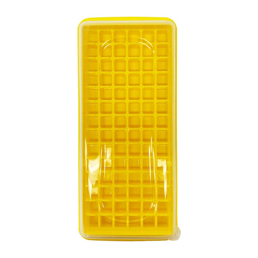 エビス ブロックアイストレー こつぶ氷 PH-F78 製氷皿 製氷器 冷凍 ブロック 小さい 小粒 大量 密閉フタ 重ね置き | EBiSU（日用品） | 04