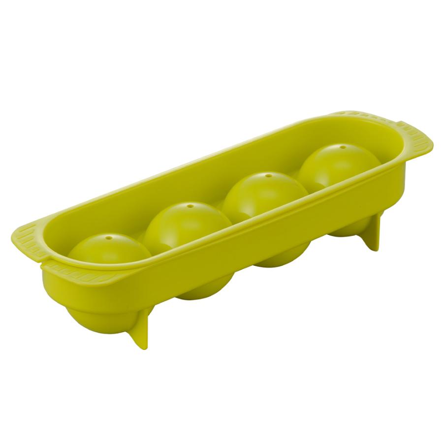 エビス 家飲みアイストレー オンザロック PH-F84 製氷皿 丸氷 製氷機 製氷器 丸い氷 アイスボール お酒 ロック | EBiSU（日用品） | 06