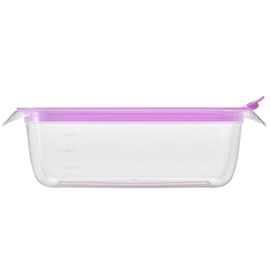 エビス パックスタッフ フィットロック 1.5L 1コ入 PFL-3110 保存容器 プラスチック 開けやすい 冷凍 電子レンジ | Pack Staff（EBiSU） | 07