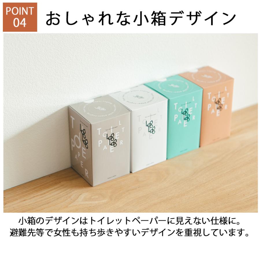 備蓄用トイレットペーパー 10年保証 LogLog 4個セット 防災 トイレ 防災グッズ 長期保存 防災用品 キャンプ おしゃれ 備蓄 簡易トイレ |  | 06