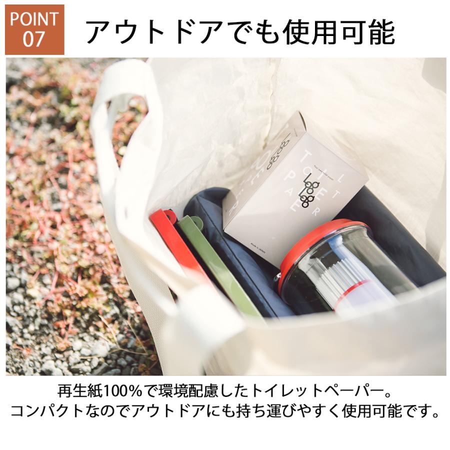 備蓄用トイレットペーパー 10年保証 LogLog 4個セット 防災 トイレ 防災グッズ 長期保存 防災用品 キャンプ おしゃれ 備蓄 簡易トイレ |  | 08