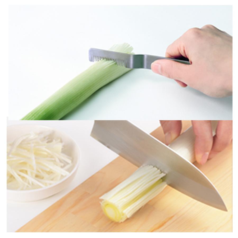 白髪ネギカッター 長ネギ 白髪ねぎ EAトCO イイトコ Saku サク 燕三条日本製 ステンレス製  食洗機対応 シンプル おしゃれ ヨシカワ  yoshikawa |  | 07