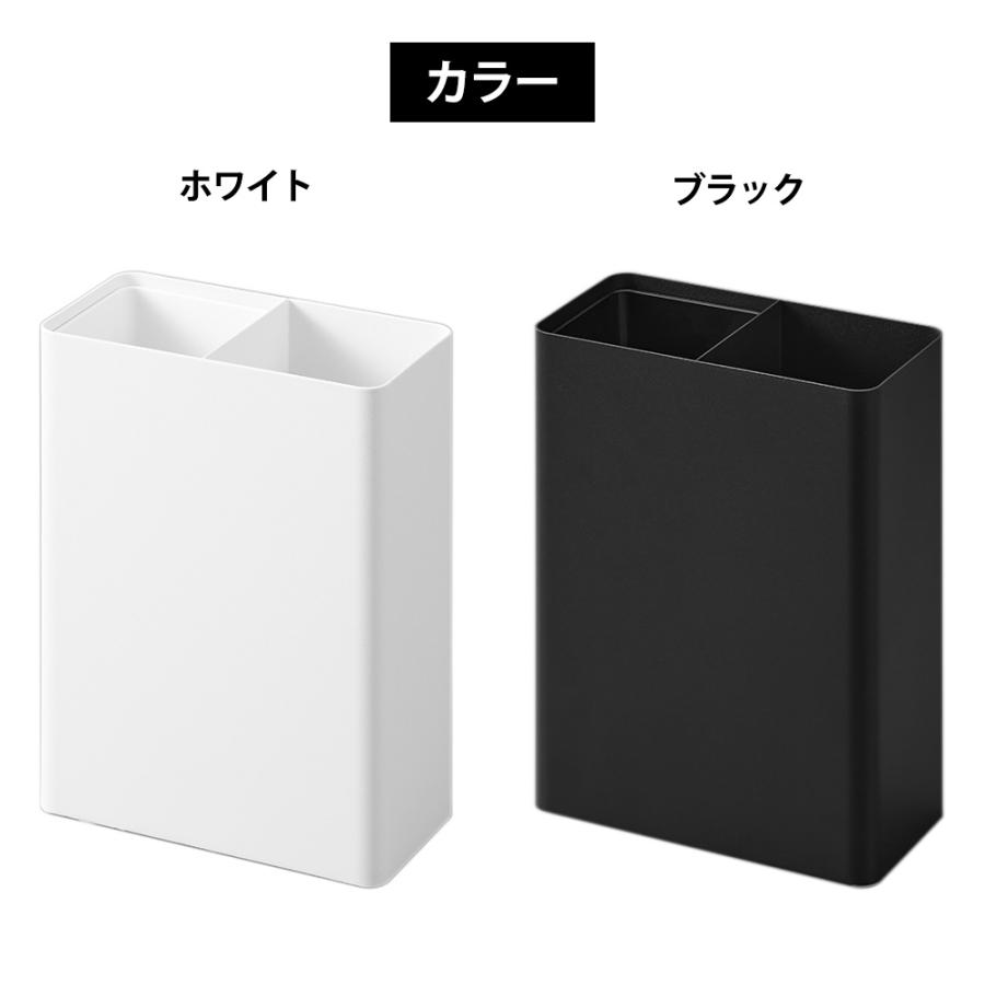 山崎実業 tower マグネット粘着クリーナースタンド収納&ダストボックス タワー 粘着ローラー 収納ケース 磁石 掃除用具収納 コロコロ 浮かせる | tower | 08