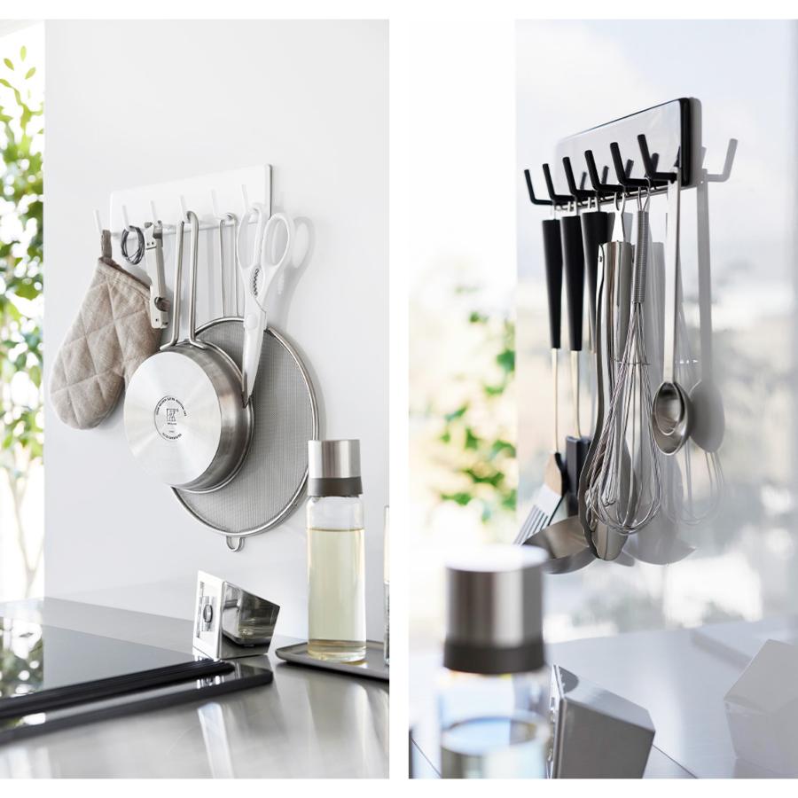 tower 山崎実業 フィルムフックキッチンツールフック タワー 6連 調理