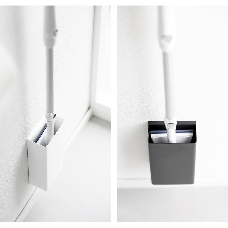 山崎実業 tower 石こうボード壁対応トイレワイパーホルダー タワー 浮かせる スタンド  石膏ボードピン 壁面 サニタリー | tower | 07