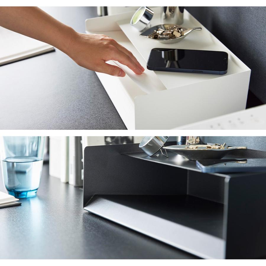 山崎実業 tower 天板付きレタートレー タワー トレイ レターケース A4 コピー用紙 プリント 書類ケース 収納 卓上 ファイルケース | tower | 07