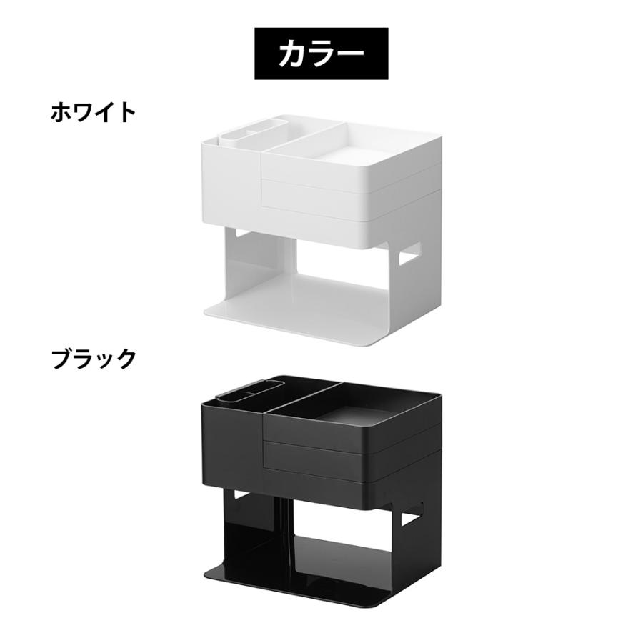 山崎実業 tower ネイルライト&ジェルネイル用品収納ケース タワー ネイル用品 ネイルケアグッズ セルフネイル ポリッシュ マニキュア ネイルライト | tower | 08