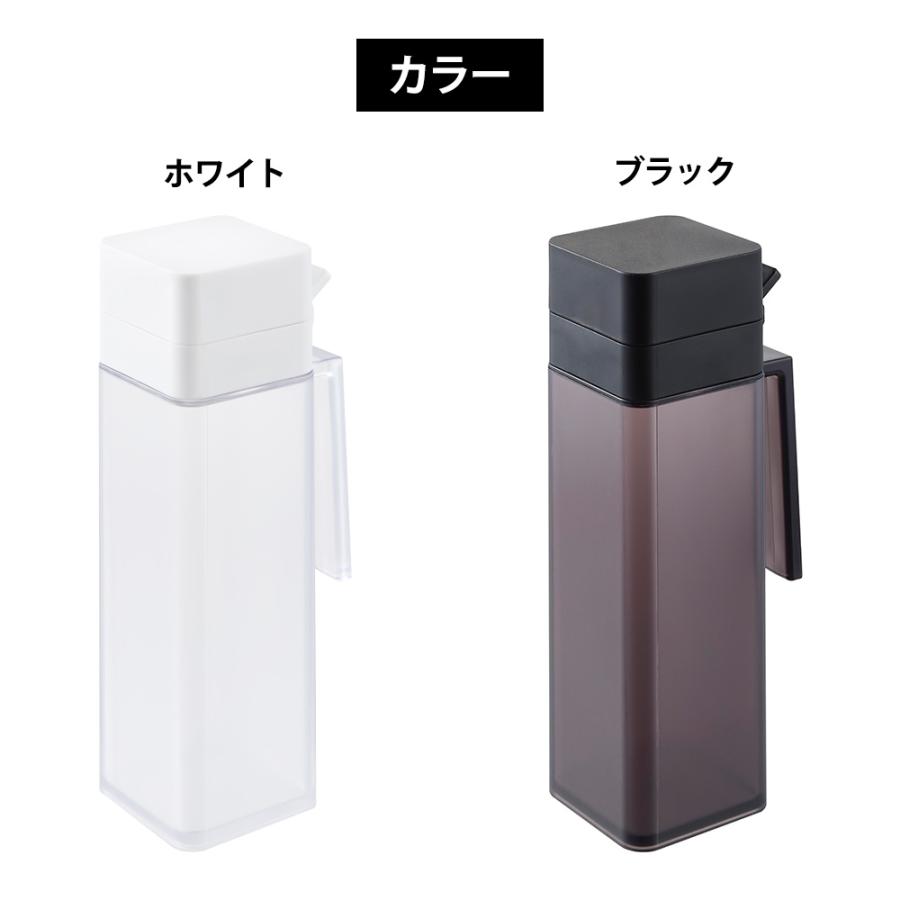 山崎実業 tower 蓋付き調味料ボトル タワー 調味料入れ 調味料ケース オイルボトル 詰め替え ディスペンサー 液だれしない みりん 酒 醤油 容器 オイルポット | tower | 06