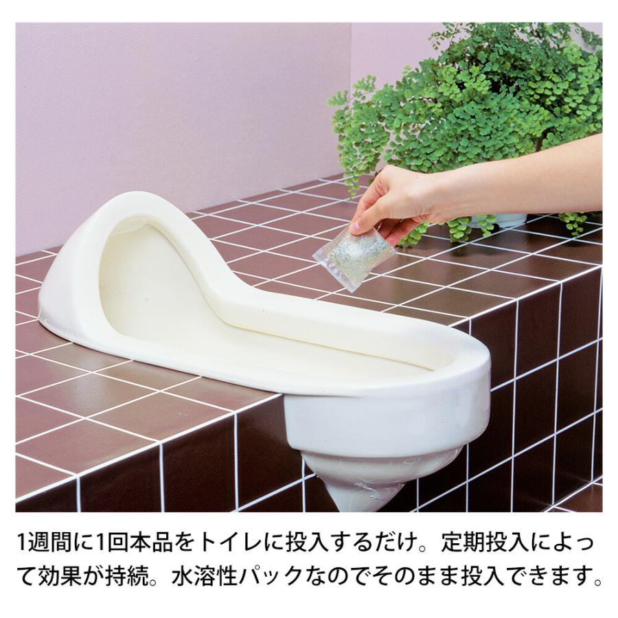 トイレ消臭 汲み取りトイレバイオ消臭 30包入 大容量 消臭剤 悪臭防止 微生物 分解 除去 水溶性パック そのまま投入 ハエ ウジ虫防止 日本製 アズマ工業 | アズマ工業 | 02