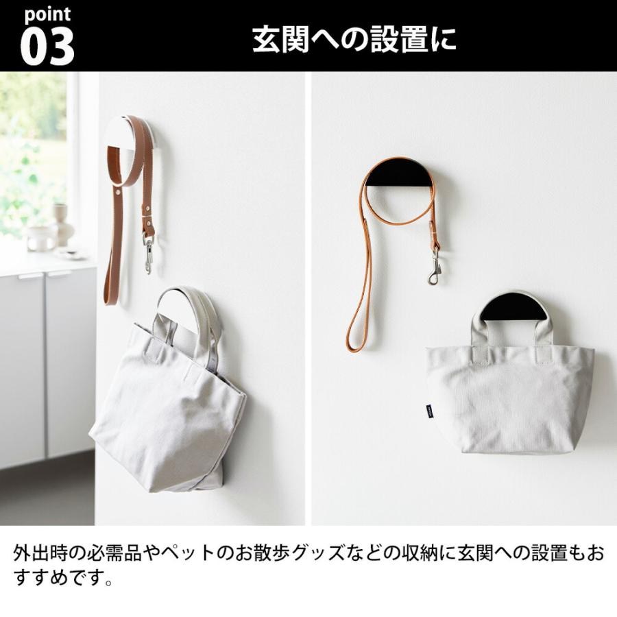 山崎実業 tower ウォールカチューシャ&帽子ホルダー タワー 2個組 石こうボード壁対応 公式 ホルダー 壁付け 壁掛け 壁面 石こうボードピン 木ネジ 帽子 | tower | 05