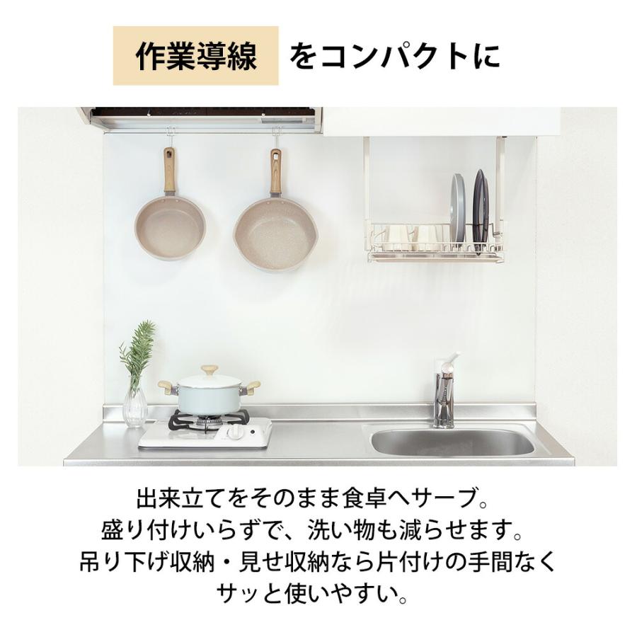 フライパン 18cm 22cm IH対応 ガス火 アルミ フッ素加工 浅型 鍋 フッ素樹脂加工 焼く 炒める コンパクト 小さい 1〜2人分 お弁当作り ミディーズ 和平フレイズ | 和平フレイズ | 05