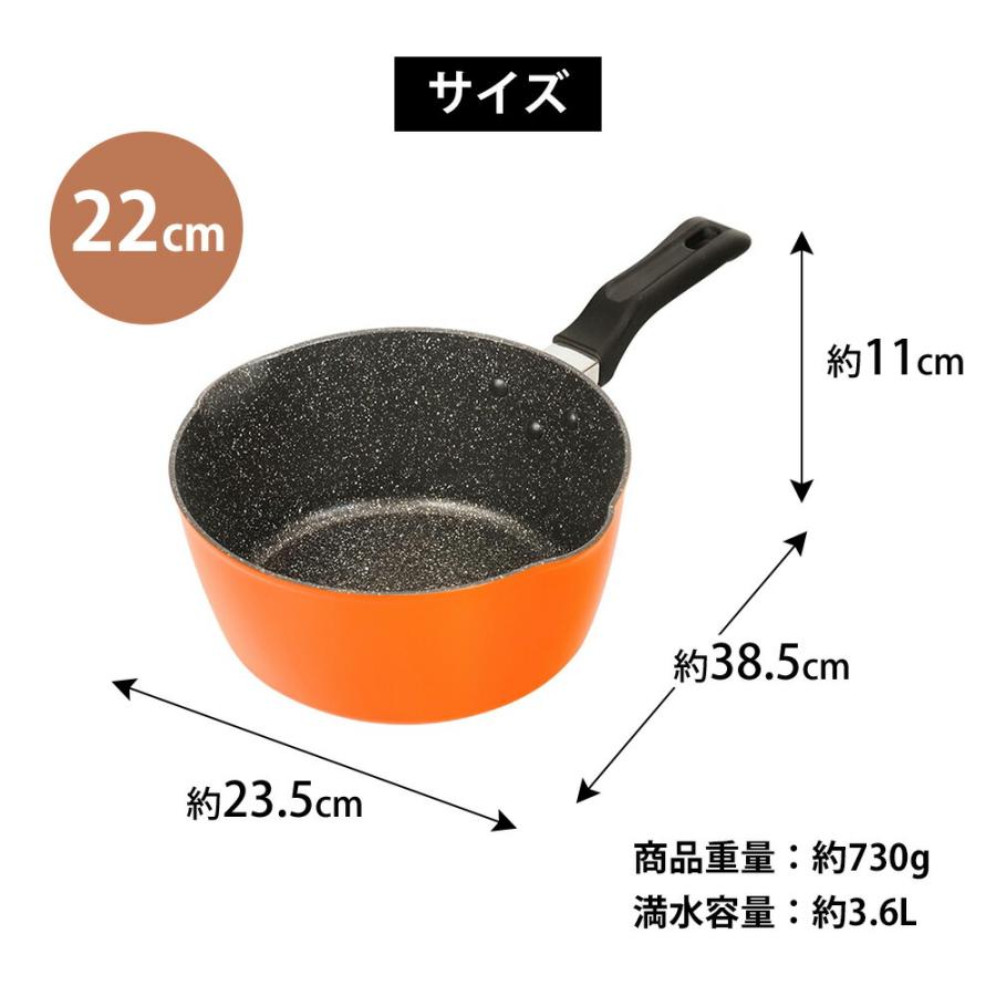 フライパン 深型 20cm 22cm 24cm 26cm ガス IH対応 深い 茹でる 揚げる 煮る 煮物 揚げ鍋 焦げない フッ素加工 注ぎ口 深め マルチパン ギガフッカ 和平フレイズ | 和平フレイズ | 08