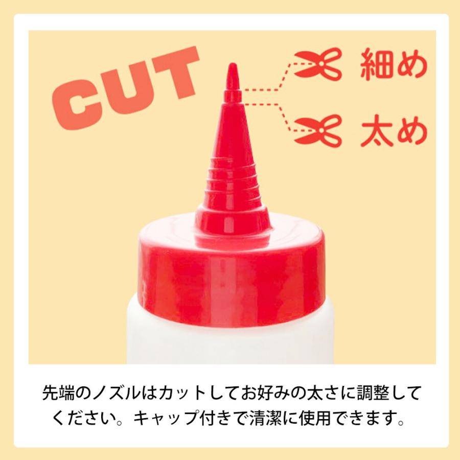 ソースボトル 調味料入れ ソース差し 日本製 詰替え 容器 調味料ボトル たこ焼き お好み焼き マヨネーズ 元祖やきやき ディスペンサー 赤 和平フレイズ | 和平フレイズ | 03