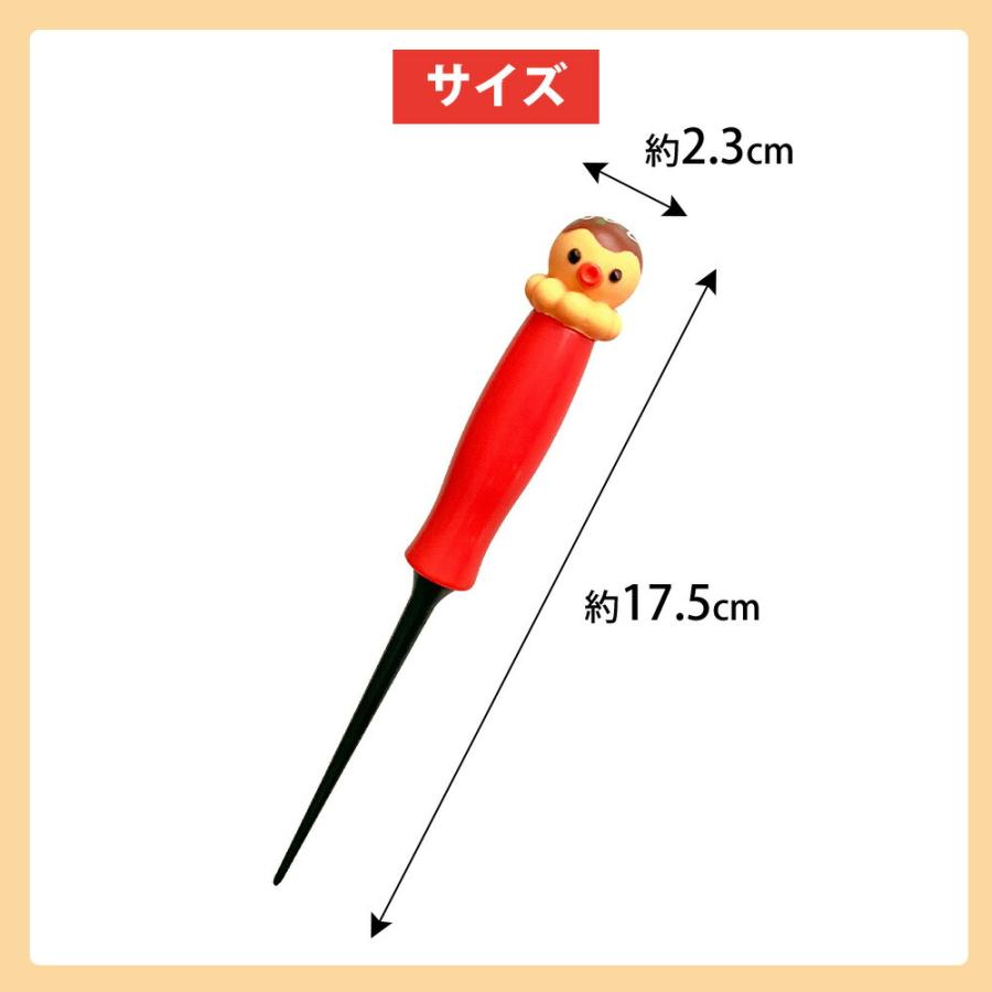 たこ焼き プラたこ焼ピック ふっ素樹脂加工 プレートをキズつけにくい 日本製 マスコット付き かわいい たこ焼き タコパ 元祖やきやき たこへい 和平フレイズ | 和平フレイズ | 04
