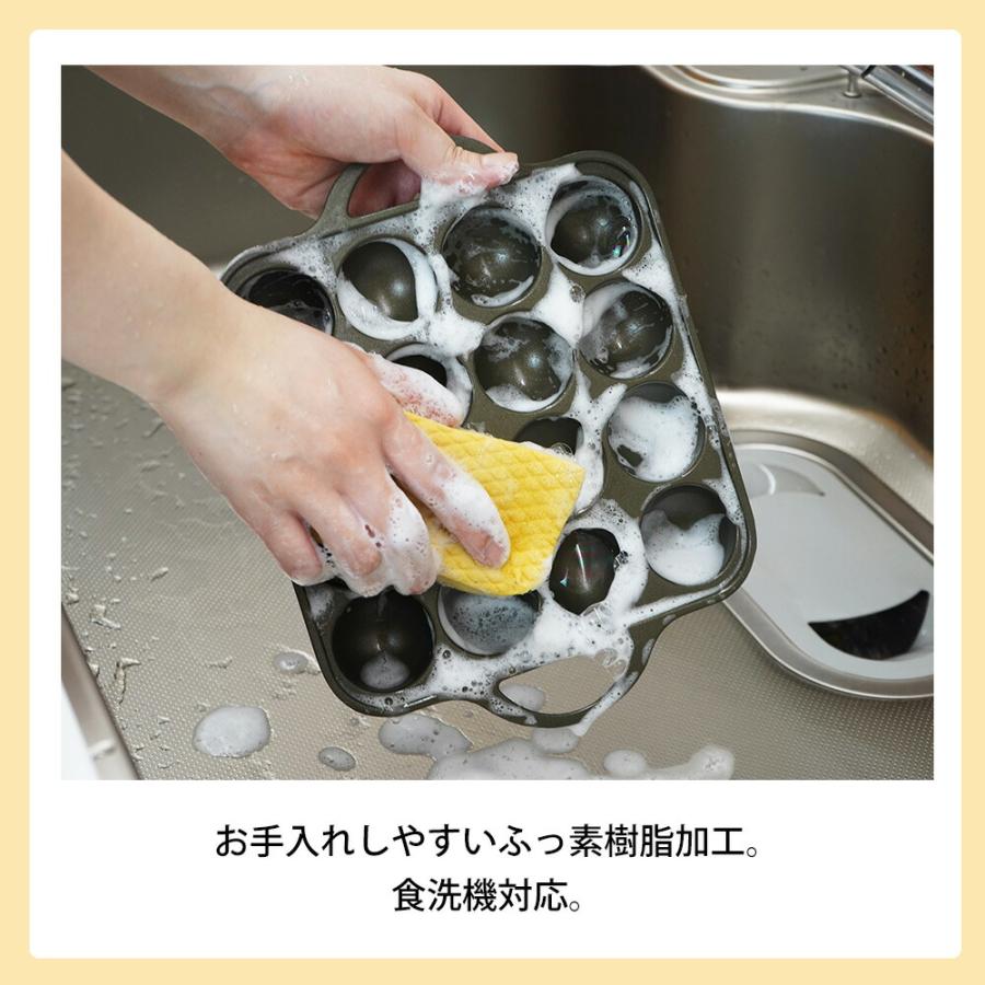 たこ焼き台用鉄板蓋セット IH対応 鉄鋳物たこ焼き器 16穴 3966 ( 1コ入 )/ イシガキ(Ishigaki