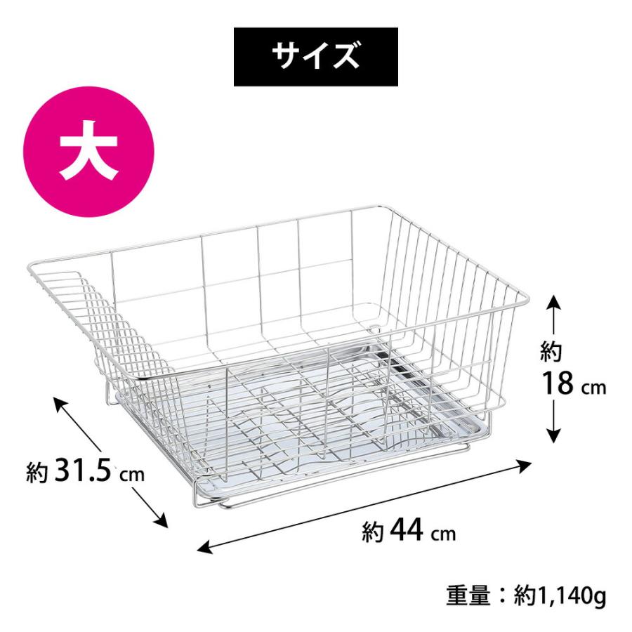 和平フレイズ 水切りバスケット 小 大 カゴ コンパクト ラック