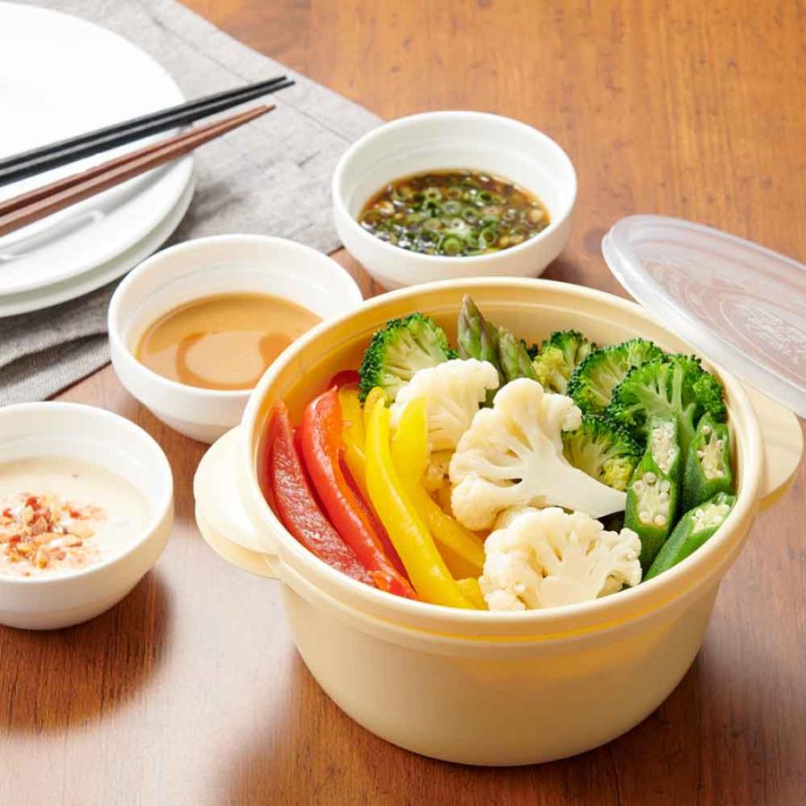 Pack Staff（EBiSU） レンジ 蒸し器 レンジでヘルシー蒸し野菜