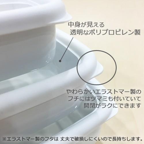 富士ホーロー 保存容器 コンテ 浅型角容器SML3点セット ホーロー