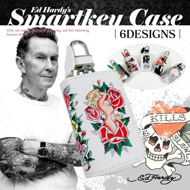 かっこいい キーケース スマートキーケース キーケースカバー キーカバー 車 家 鍵 レディース メンズ エドハーディ コラボ おしゃれ 贈り物 誕生日 プレゼント Kc Hardy よかタウン 通販 Yahoo ショッピング