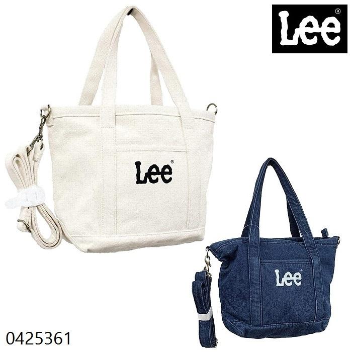商舗 Lee リー 2way トートバッグ ショルダーバッグ トートショルダー メンズ レディース キャンバス デニム 綿 コットン