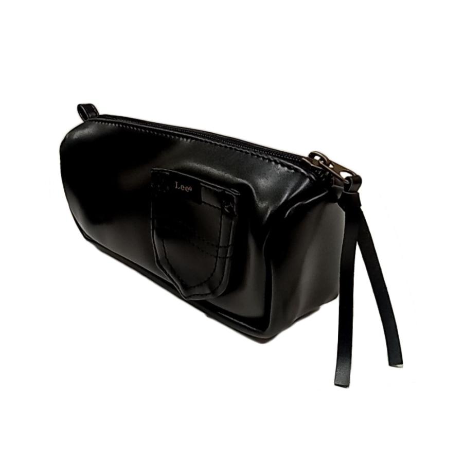 Lee リー ペンケース 筆箱 合皮 フェイクレザー 大容量 黒 ペンポーチ マルチケース メンズ レディース 男子 女子 高校生 中学生 男の子 女の子 0425751 | Lee | 06