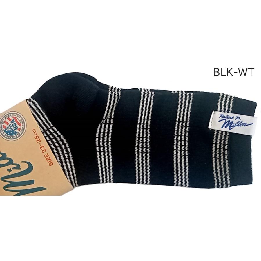 Robert P.Miller ミラー レディース ソックス ロークルー 1足 コットン 綿混 ロバート・ピー・ミラー 靴下 326C | Robert P. Miller | 07