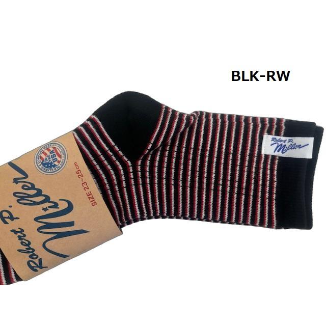 Robert P.Miller ミラー レディース ソックス ロークルー 1足 コットン 綿混 ロバート・ピー・ミラー 靴下 326C | Robert P. Miller | 13