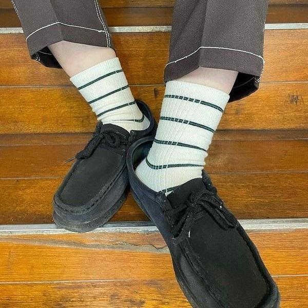 Robert P.Miller ミラー レディース ソックス ロークルー 1足 コットン 綿混 ロバート・ピー・ミラー 靴下 326C | Robert P. Miller | 17