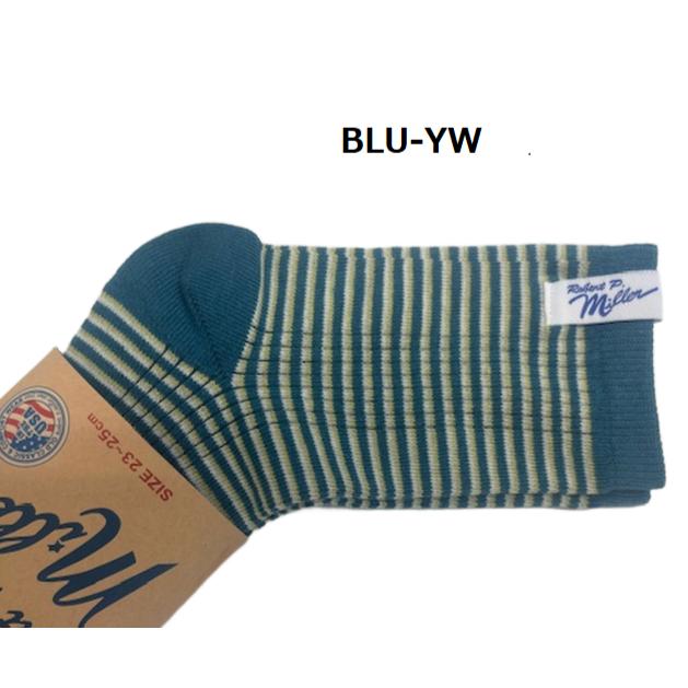 Robert P.Miller ミラー レディース ソックス ロークルー 1足 コットン 綿混 ロバート・ピー・ミラー 靴下 326C | Robert P. Miller | 15