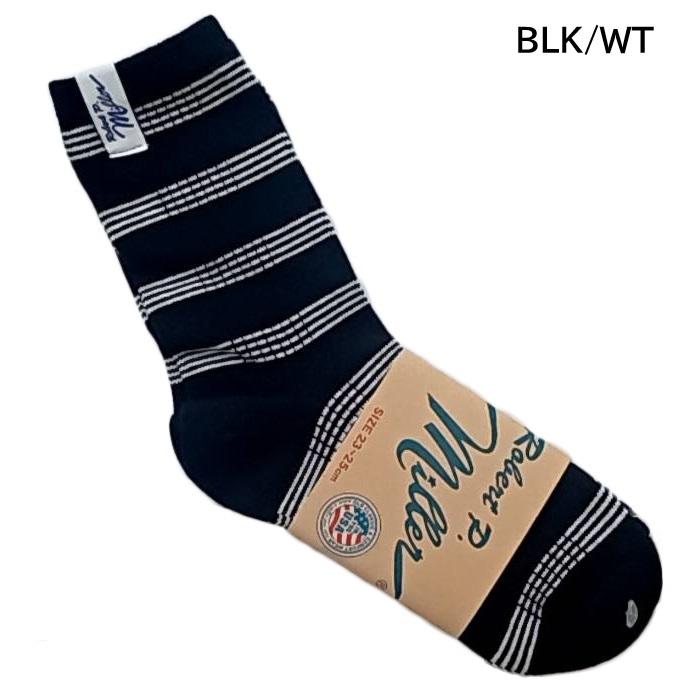 Robert P.Miller ミラー レディース ソックス ロークルー 1足 コットン 綿混 ロバート・ピー・ミラー 靴下 326C | Robert P. Miller | 20