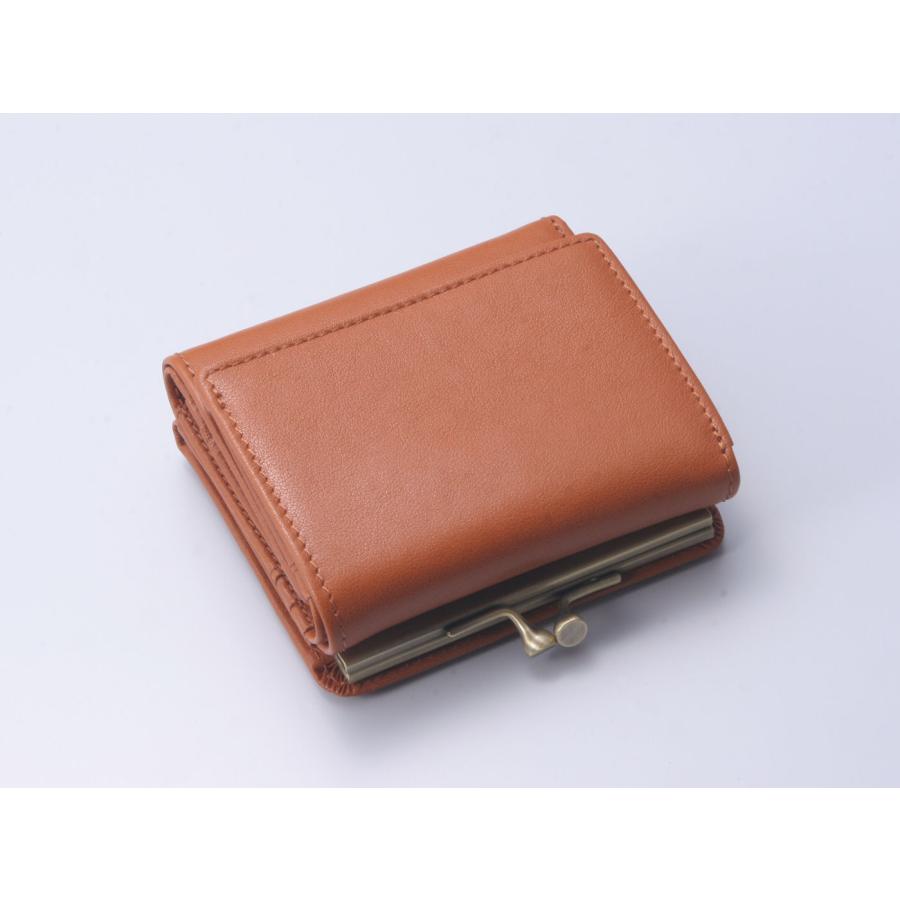 Hawk Company ホークカンパニー がま口 三つ折りミニ財布 本革 イタリアンレザー 小さい財布 コンパクト ミニウォレット メンズ レディース FAUCON 3458 | Hawk Company | 06