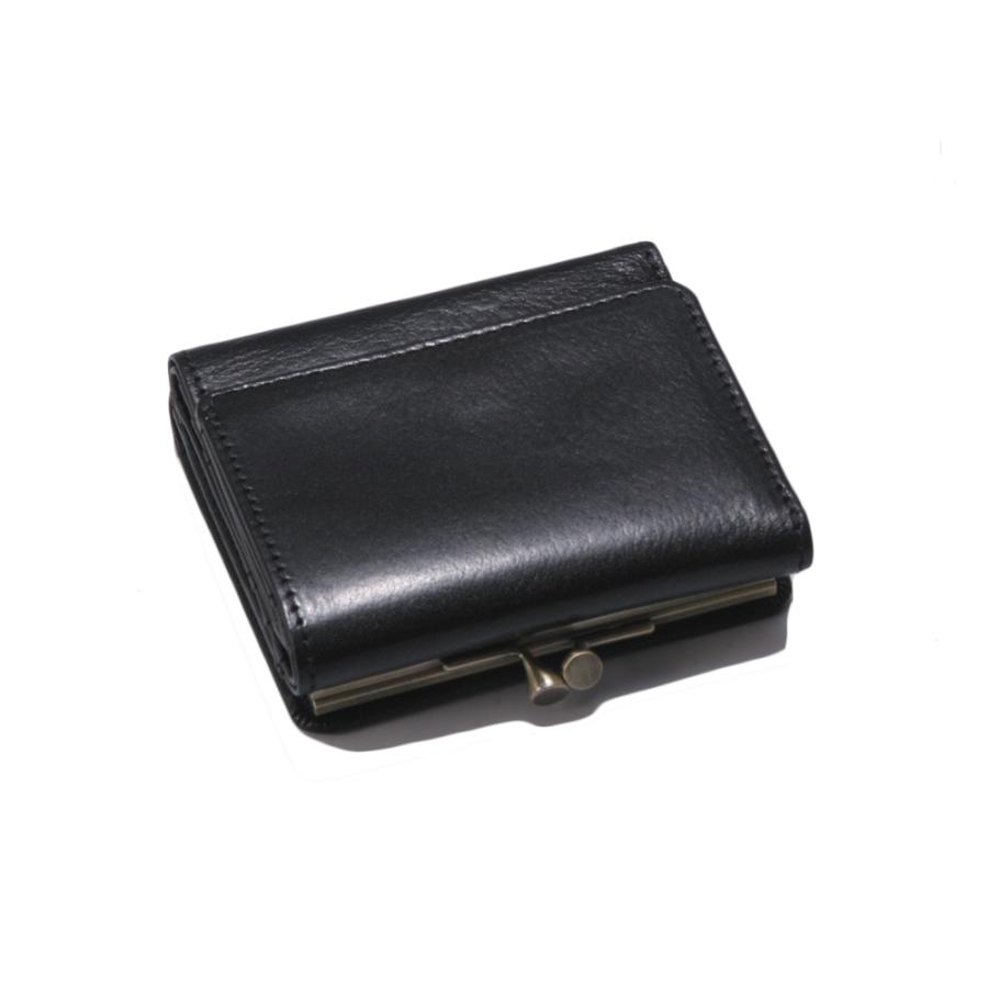 Hawk Company ホークカンパニー がま口 三つ折りミニ財布 本革 イタリアンレザー 小さい財布 コンパクト ミニウォレット メンズ レディース FAUCON 3458 | Hawk Company | 01