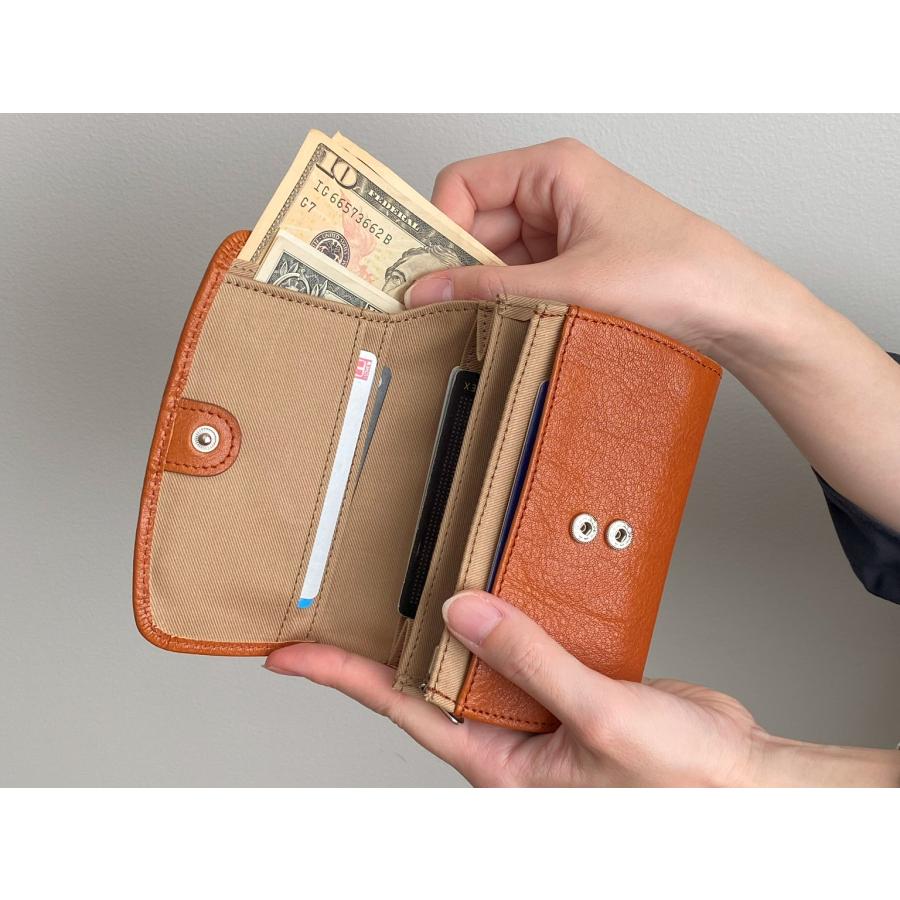 Hawk Company ホークカンパニー 二つ折り財布 イタリアンレザー 牛革 大容量 メンズ レディース ミドルウォレット FAUCON 3459 | Hawk Company | 07