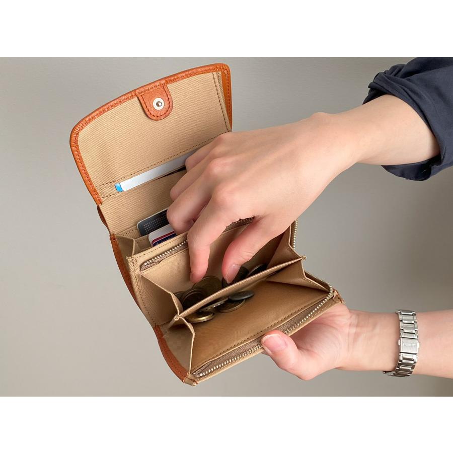 Hawk Company ホークカンパニー 二つ折り財布 イタリアンレザー 牛革 大容量 メンズ レディース ミドルウォレット FAUCON 3459 | Hawk Company | 08