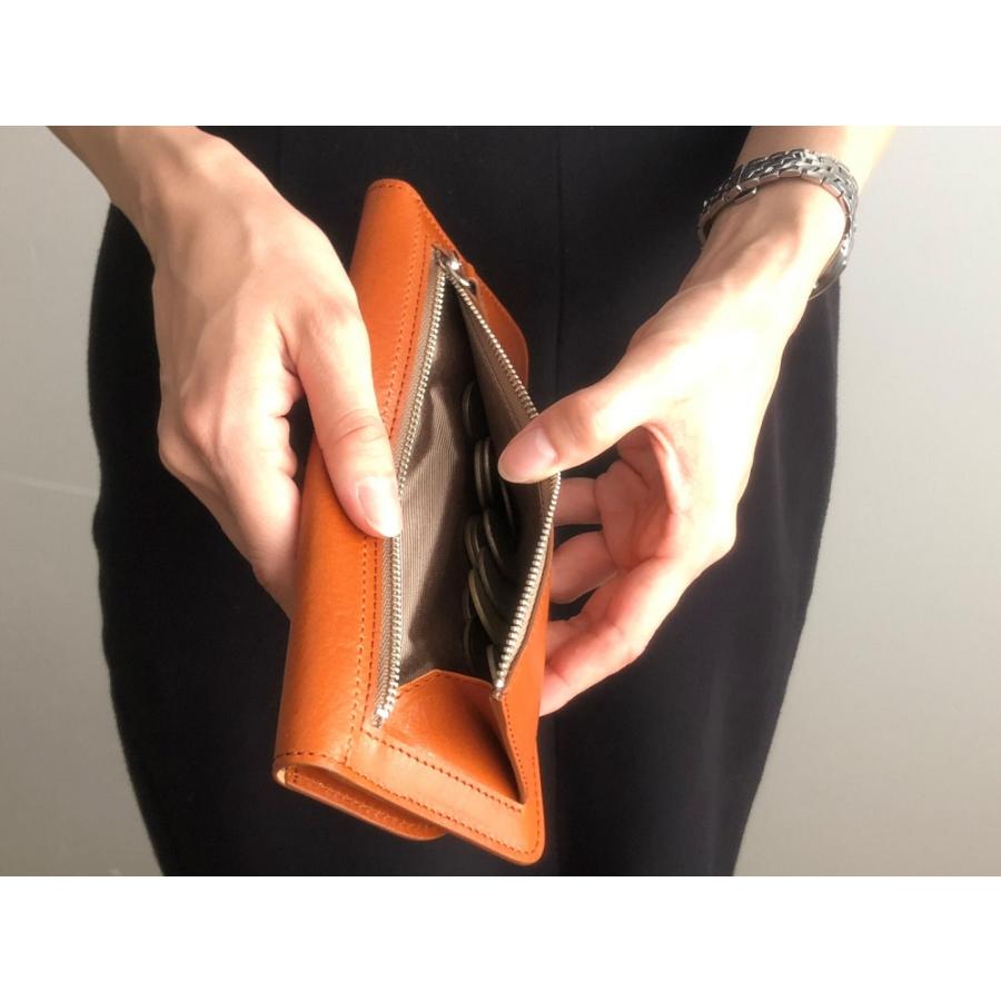 Hawk Company ホークカンパニー スリムロングウォレット 長財布 薄型 スマート 本革 イタリアンレザー カジュアル フォーマル メンズ レディース FAUCON 3461 | Hawk Company | 05